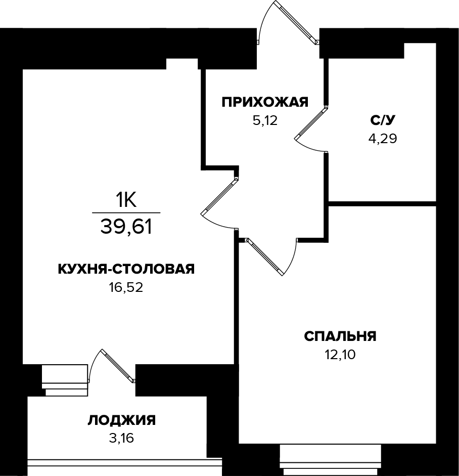 ЖК Семейный, Дом 2, кв. 140