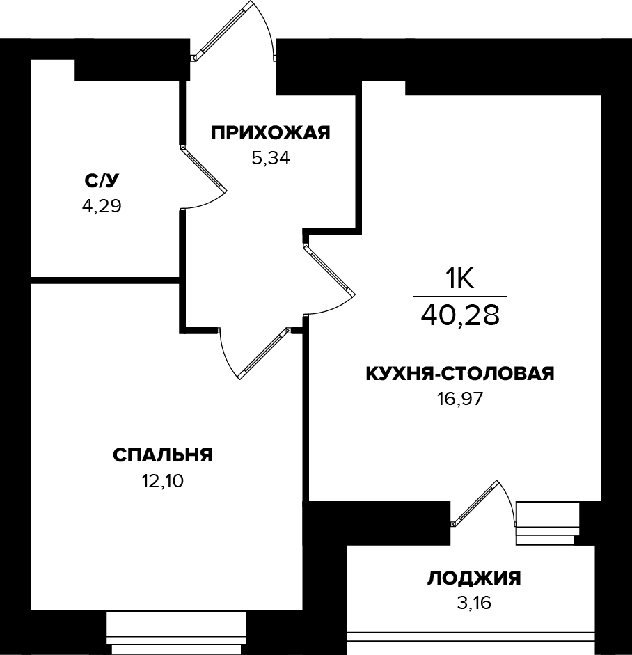 ЖК Семейный, Дом 2, кв. 3